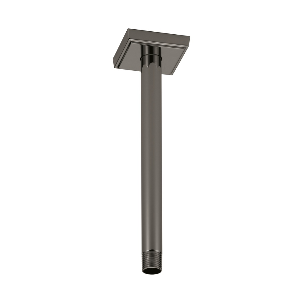 Brizo RP70765BNX Allaria 10" Ceiling Mount Shower Arm And Flange Brilliance Black Onyx