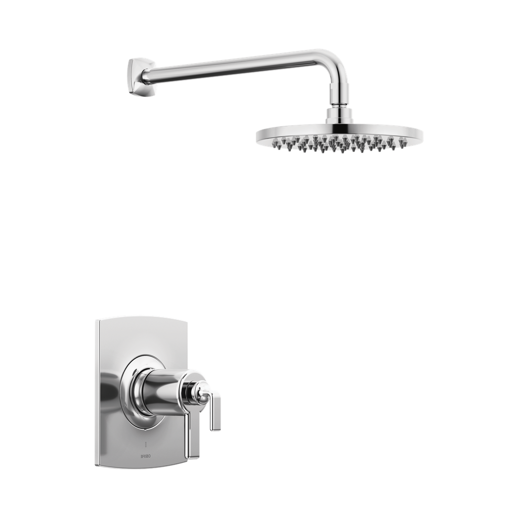 Brizo T60267-PCLHP Allaria Thermostatic Shower Only Trim Less Handles Polished Chrome