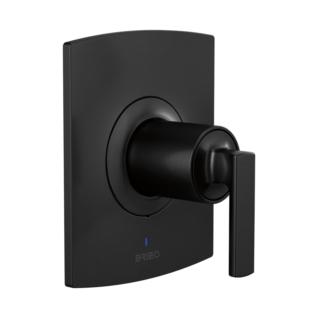 Brizo T60P006-BLLHP Allaria Pressure Balance Valve Only Trim Matte Black