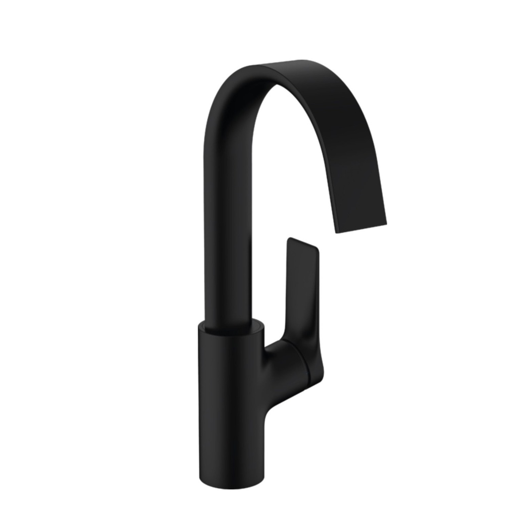 Hansgrohe 75030671 Vivenis Single Hole Faucet 210 With Pop-Up Drain Matte Black