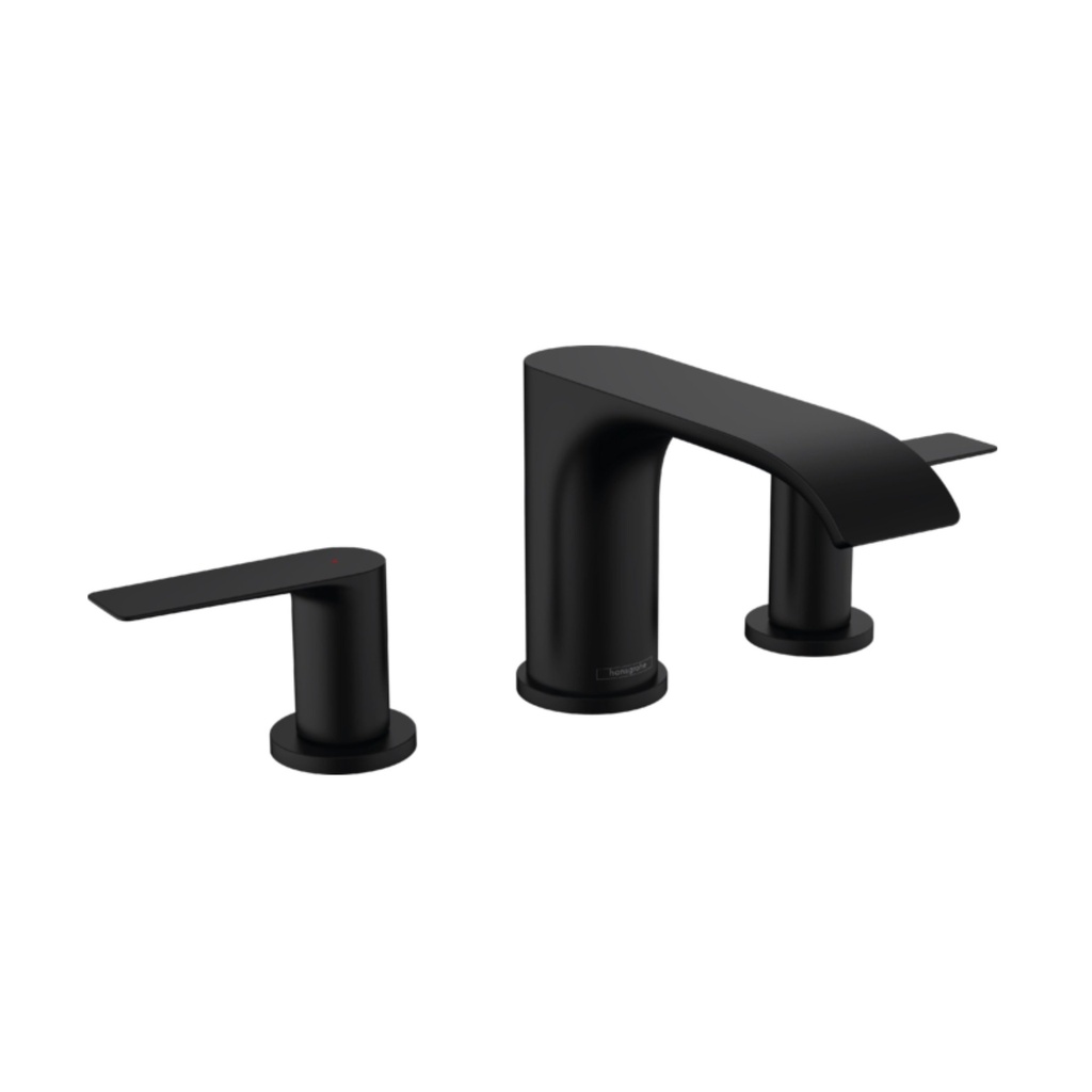 Hansgrohe 75033671 Vivenis Widespread Faucet 95 With Pop-Up Drain Matte Black