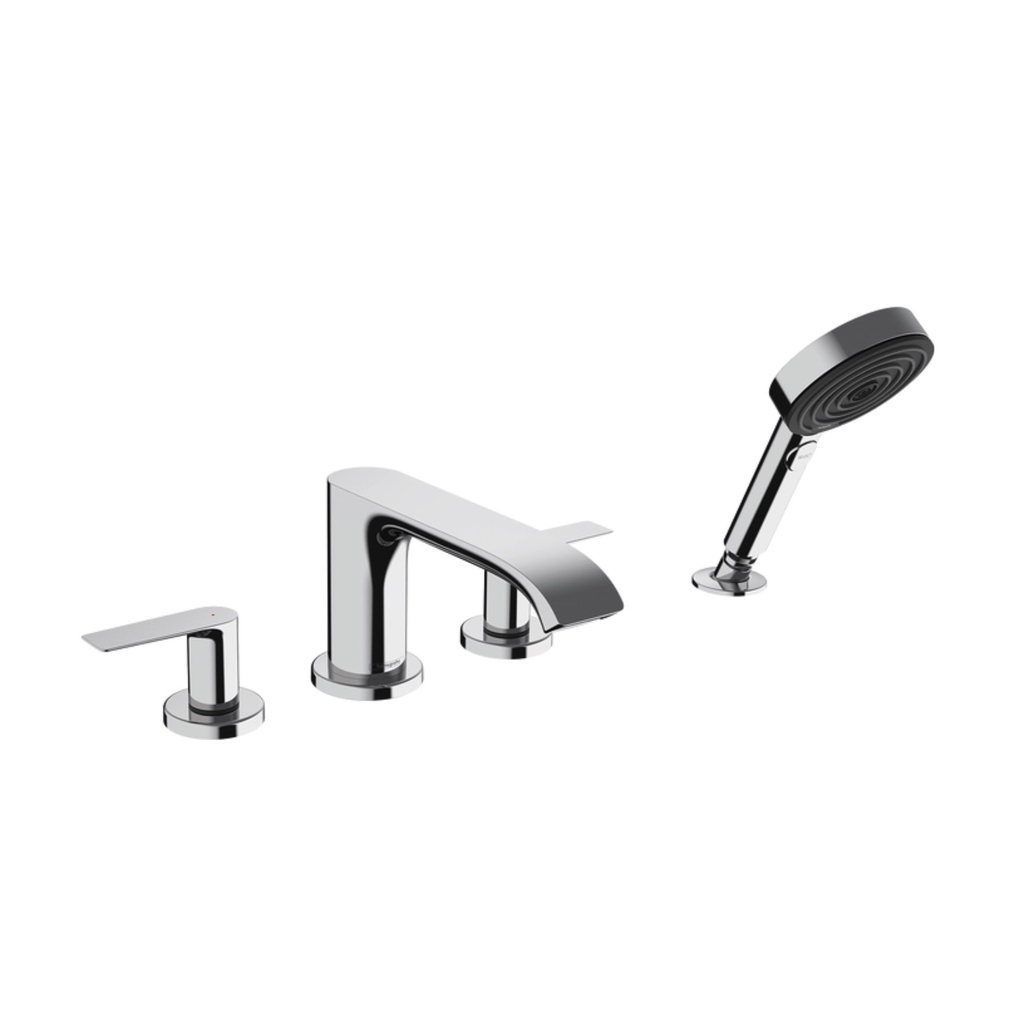 Hansgrohe 75443001 Vivenis 4-Hole Roman Tub Set Trim Chrome