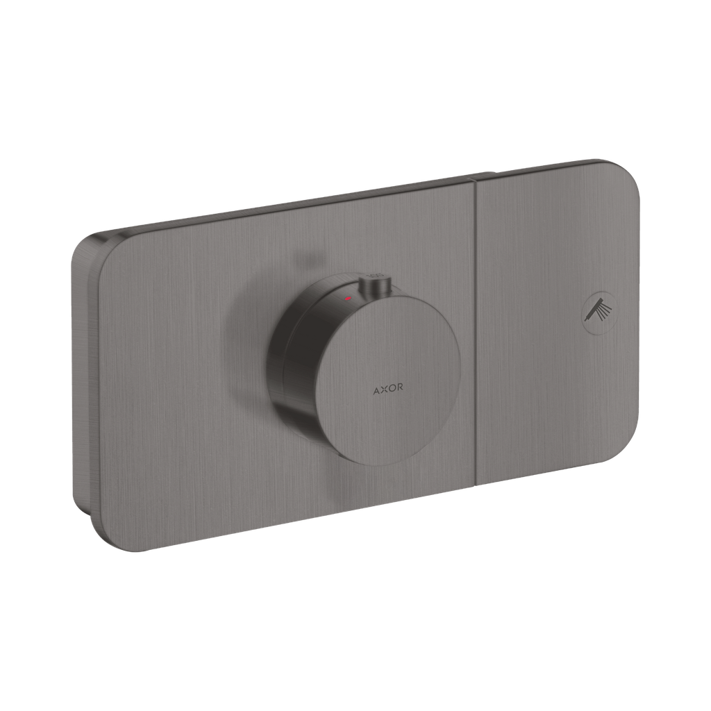 Hansgrohe 45711341 Axor One Thermostatic Module Trim Brushed Black Chrome