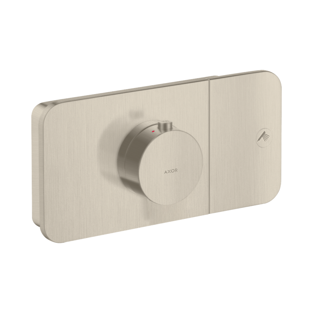 Hansgrohe 45711821 Axor One Thermostatic Module Trim Brushed Nickel