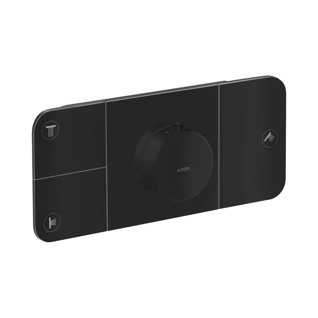 Hansgrohe 45713671 Axor One Thermostatic Module Trim For 3 Functions Matte Black
