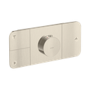 Hansgrohe 45713821 Axor One Thermostatic Module Trim For 3 Functions Brushed Nickel