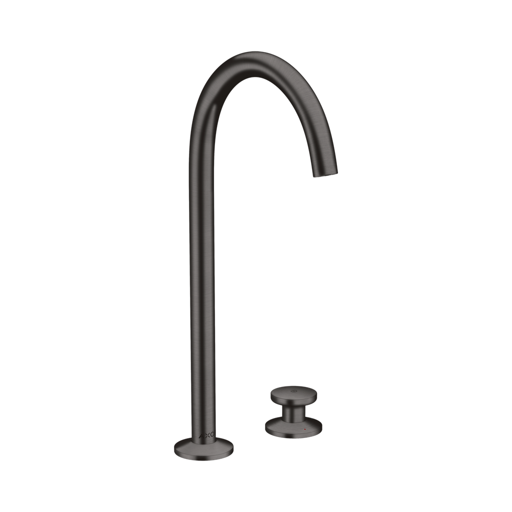 Hansgrohe 48060341 Axor One 2-Hole Single Handle Faucet 260 Brushed Black Chrome