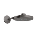 Hansgrohe 48482341 Axor One Showerhead 280 2-Jet With Showerarm Trim Brushed Black Chrome