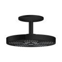 Hansgrohe 48483671 Axor One Showerhead 280 2-Jet With Ceiling Mount Trim Matte Black