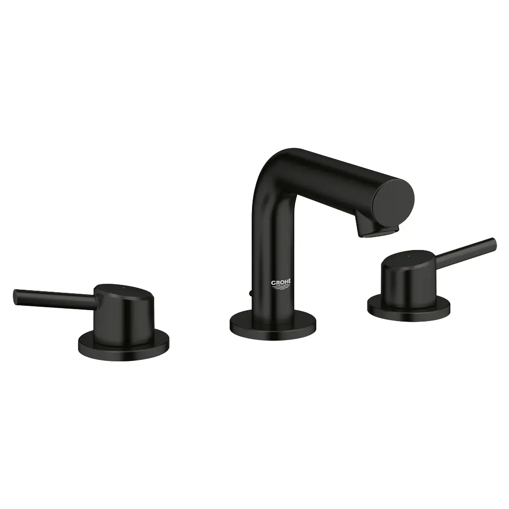 Grohe 205722431 Concetto 8" Widespread Two Handle Bathroom Faucet Matte Black