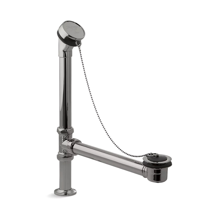 Kohler 106-TT Antique Bath Drain and Rubber Stopper Vibrant Titanium