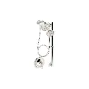Kohler 22181-SN Purist Essentials Showering Kit 2.5 GPM Vibrant Polished Nickel