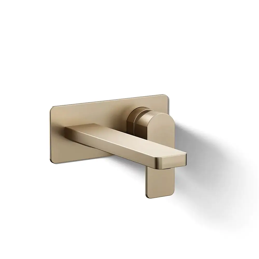 Kohler 22567-4-BV Parallel Wall Mount Single Handle Bathroom Faucet Vibrant Brushed Bronze