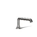 Kohler 27017-TT Occasion Deck Mount Bath Straight Spout Vibrant Titanium