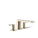 Kohler 27121-4-BV Parallel Deck Mount Bath Faucet Vibrant Brushed Bronze