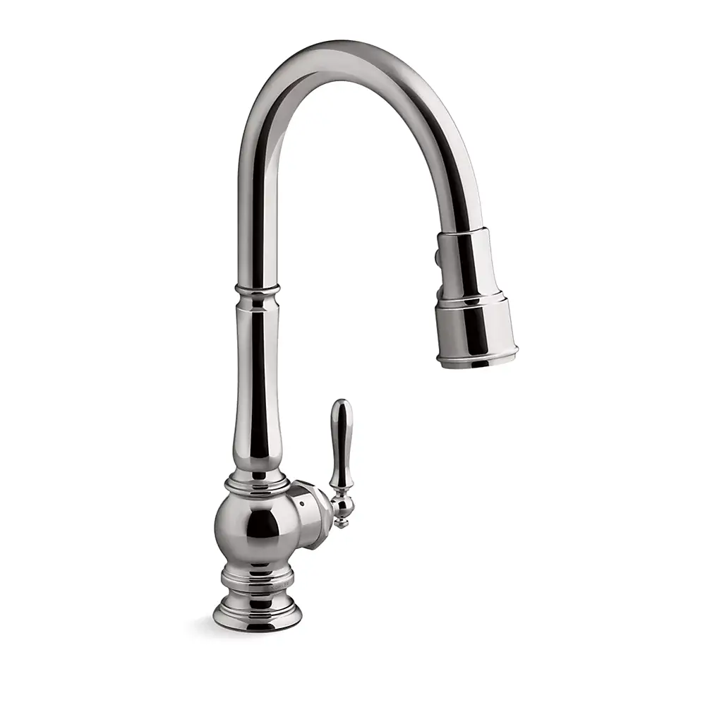 Kohler 29709-WB-TT Artifacts Touchless Pull Down Kitchen Sink Faucet Vibrant Titanium