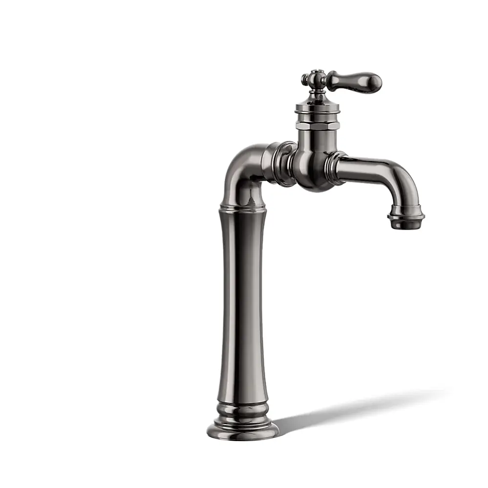 Kohler 72763-9M-TT Artifacts Gentlemens Single Handle Bathroom Faucet Vibrant Titanium