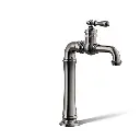 Kohler 72763-9M-TT Artifacts Gentlemens Single Handle Bathroom Faucet Vibrant Titanium