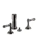 Kohler 72765-4-TT Artifacts Widespread Bidet Faucet Vibrant Titanium