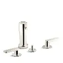 Kohler 73077-4-SN Composed Widespread Bidet Faucet Vibrant Polished Nickel