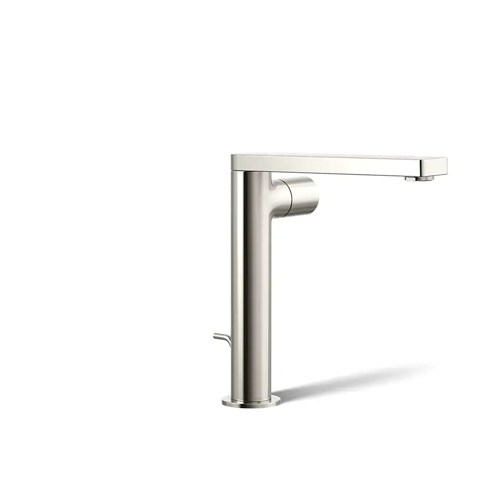Kohler 73159-7-SN Composed Tall Single Handle Faucet Vibrant Polished Nickel