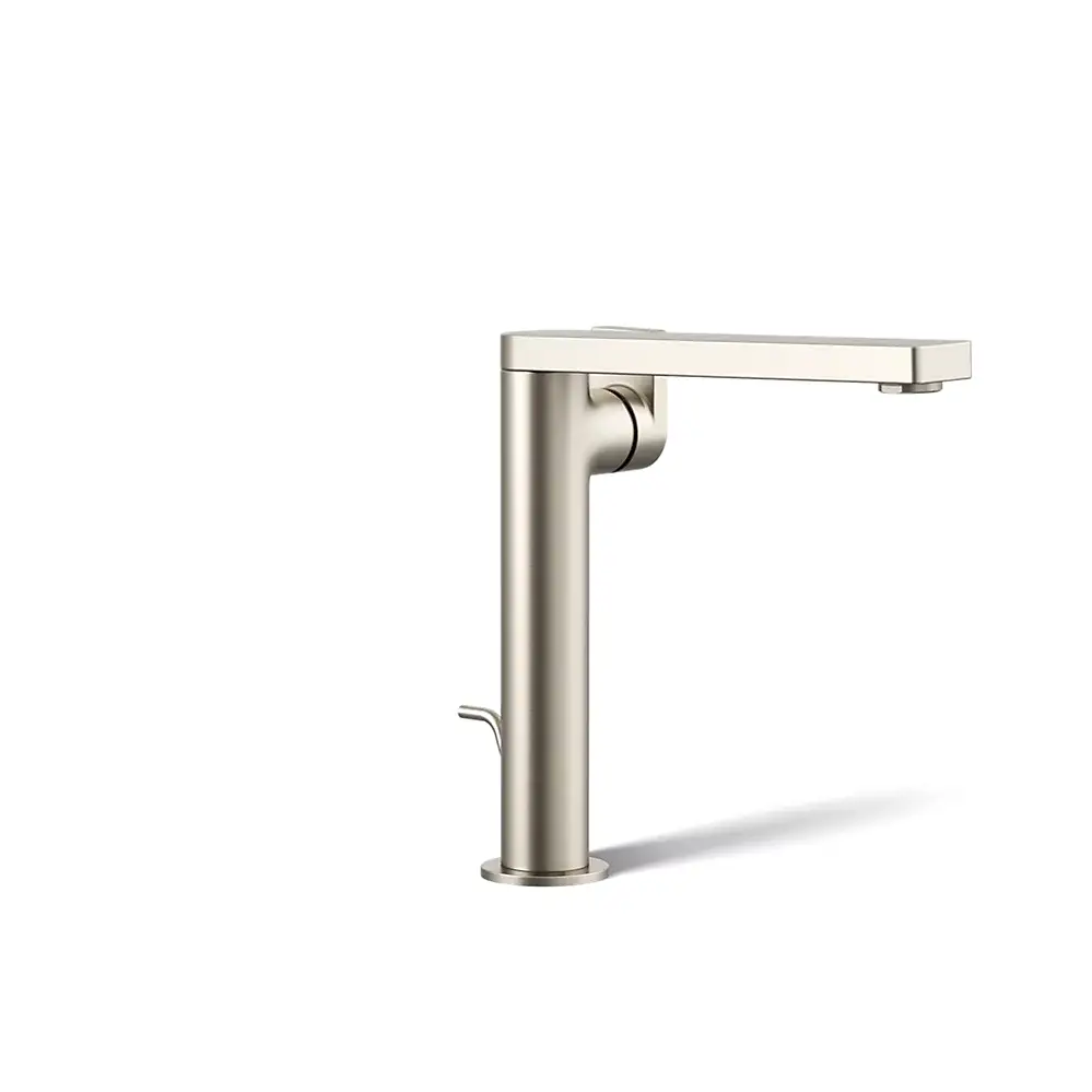 Kohler 73168-4-BN Composed Tall Single Lever Handle Faucet Vibrant Brushed Nickel