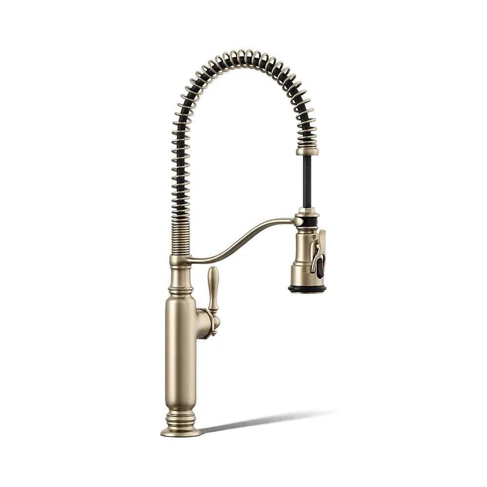 Kohler 77515-BV Tournant Semi Professional Kitchen Faucet Vibrant Brushed Bronze