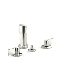 Kohler 77983-4-SN Components Widespread Bidet Faucet Lever Handles Vibrant Polished Nickel