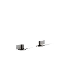 Kohler 77990-4-TT Components Deck Mount Faucet Lever Handles Vibrant Titanium