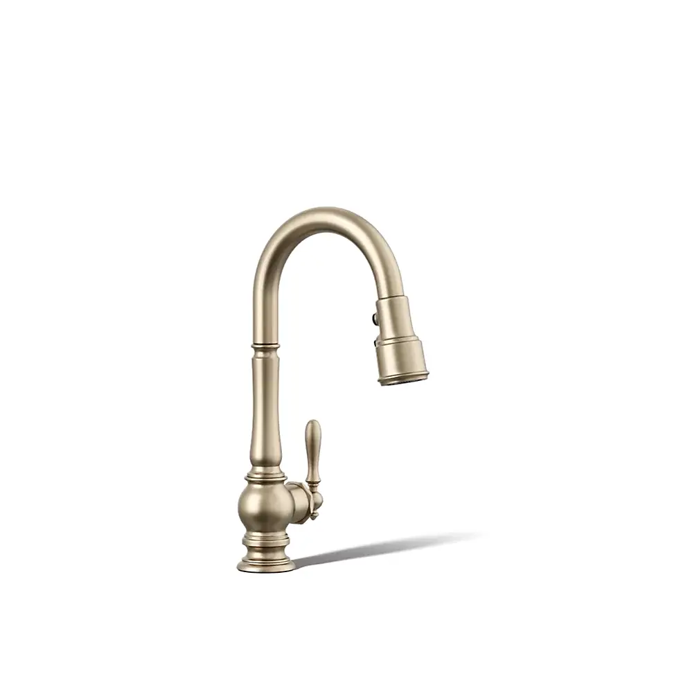 Kohler 99261-BV Artifacts Pull Down Kitchen Sink Faucet Vibrant Brushed Bronze