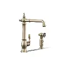 Kohler 99265-BV Artifacts Single Handle Kitchen Sink Faucet Vibrant Brushed Bronze
