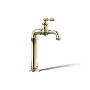 Kohler 99268-AF Artifacts Gentleman's Single Handle Bar Faucet Vibrant French Gold