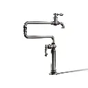 Kohler 99271-TT Artifacts Deck Mount Pot Filler Vibrant Titanium