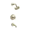 Kohler T14420-3G-AF Purist Rite-Temp Bath and Shower Trim Kit Vibrant French Gold