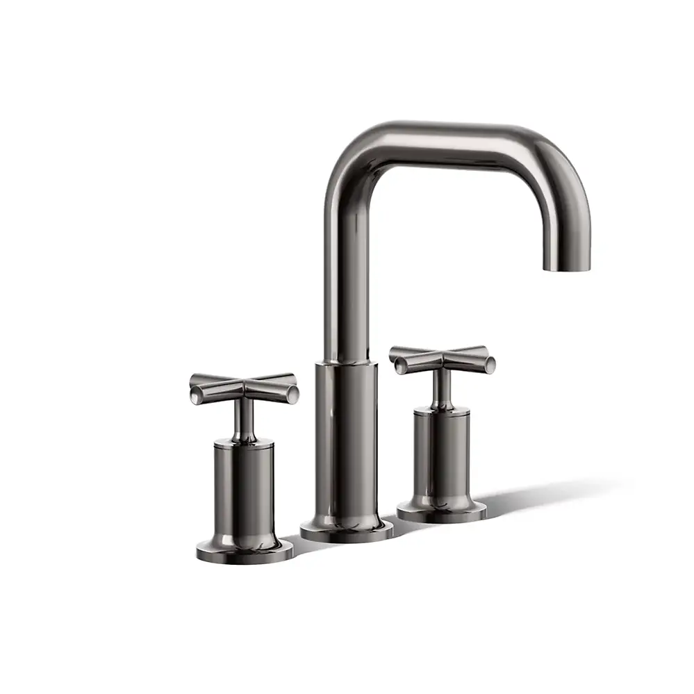 Kohler T14428-3-TT Purist Deck Mount Bath Faucet Trim Vibrant Titanium