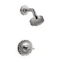 Kohler TS14422-3G-TT Purist Rite-Temp Shower Trim Kit Cross Handle Vibrant Titanium