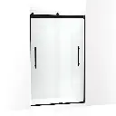 Kohler 702421-L-BL Levity Plus Frameless Sliding Shower Door Matte Black