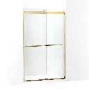 Kohler 702422-L-2MB Levity Plus Frameless Sliding Shower Door Vibrant Brushed Moderne Brass