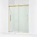 Kohler 702423-L-2MB Levity Plus Frameless Sliding Shower Door Vibrant Brushed Moderne Brass