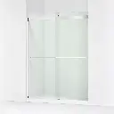 Kohler 702424-L-SHP Levity Plus Frameless Sliding Shower Door Bright Polished Silver