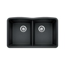 Blanco 400073 Diamond U 2 Double Undermount Kitchen Sink