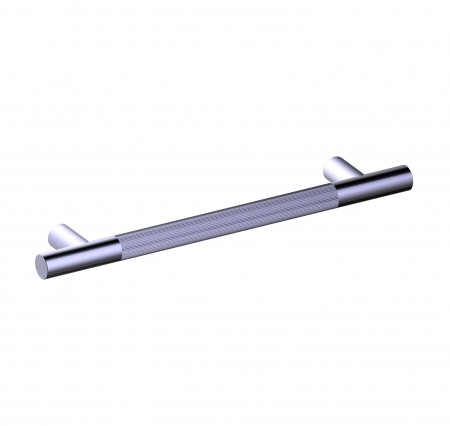 Kartners 3109212-33 Grab Bar Straight Knurled 12" Titanium