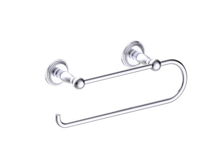 Kartners 322893-33 FLORENCE Towel Paper Holder Titanium