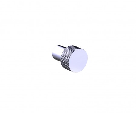 Kartners 366700-33 CIRCO KNURLED Cabinet Knob Titanium