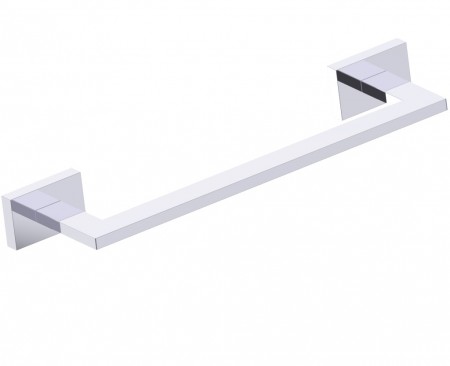 Kartners 480110-33 Vienna: Towel Bar 10" Titanium