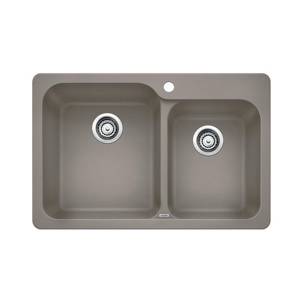 Blanco 401137 Vision 1.75 Drop In Double Kitchen Sink