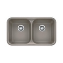 Blanco 401144 Vision U 2 Double Undermount Kitchen Sink