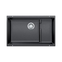Blanco 401445 Precis Cascade Double Undermount Kitchen Sink Anthracite