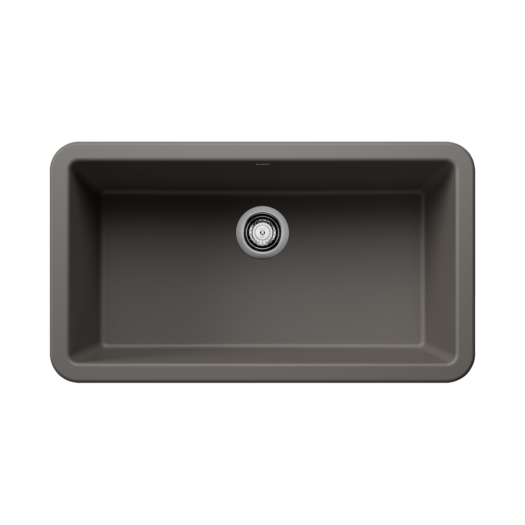 Blanco 402917 Ikon 33 Apron Sink Volcano Gray