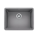 Blanco 401883 Precis U 24 Single Undermount Kitchen Sink Metallic Gray